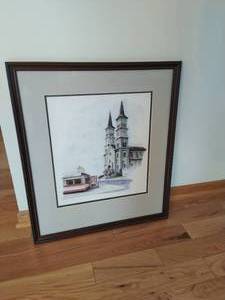 lot 72 image: Signed Artist Proof of 7th and St Peter- Mickeys Diner