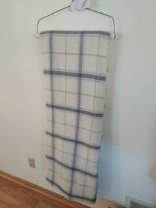 lot 78 image: Large Berkshire Plaid Blanket