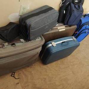 lot 111 image: Suitcases