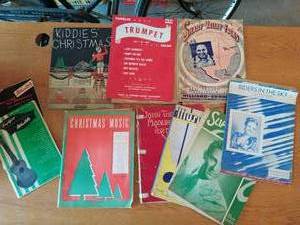 lot 167 image: Vintage Sheet Music