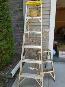 lot 150 image: Two Ladders