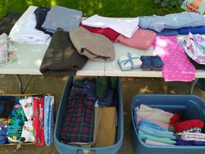 lot 190 image: Huge Collection of Fabric