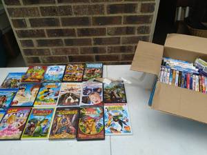 lot 158 image: Collection of kids and family DVDs