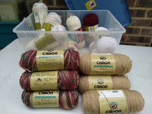 lot 165 image: Collection of yarn