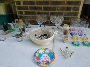 lot 186 image: Collection of Stemware