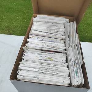 lot 126 image: Box Of Sewing Patterns