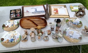lot 133 image: Collection Of Precious Moments And Similar Figurines And Dcor