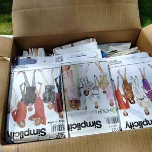 lot 218 image: Collection Of Sewing Patterns