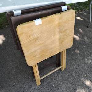 lot 260 image: Three TV Trays