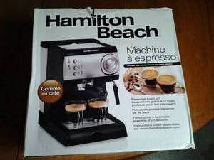 lot 56 image: Hamilton beach espresso maker uses ...