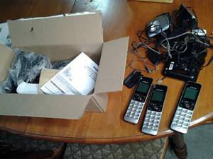 lot 65 image: Panasonic digital cordless answerin...