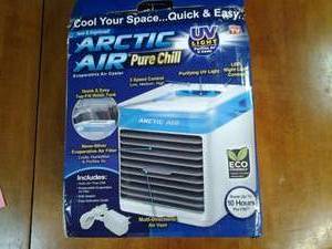 lot 97 image: Arctic air pure chill evaporated ha...