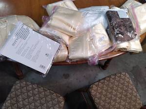 lot 122 image: Large Window Cover Variety Lot. ...