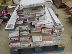 pallet of traffic master peel and s...