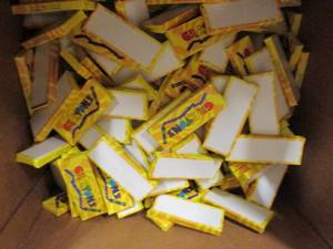 around 200 boxes of crayons 4 in ea...