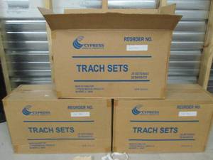 cases of trach sets 25 sets a bag 2...