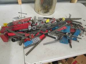 vintage metal gabriel erector set w...