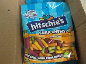 case of 204.40z bags of hitschies ...