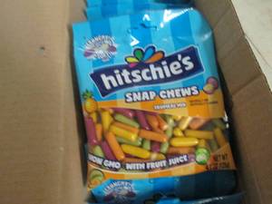 case of 204.40z bags of hitschies ...