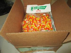 case of 127oz bags of candy corn b...