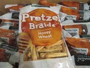 case of 1610oz pretzel braids hone...