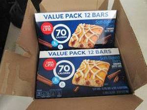 case of fiber one cinnamon coffee c...