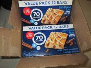 case of fiber one cinnamon coffee c...