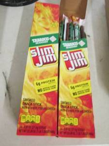 tabasco slim jims 48.97 oz sticks ...