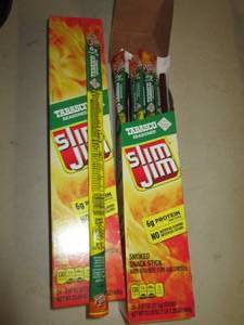 tabasco slim jims 48.97 oz sticks ...