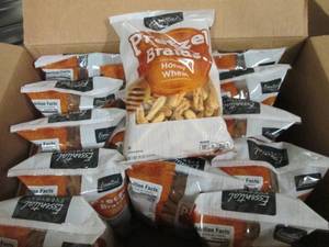 case of 1610oz pretzel braids hone...