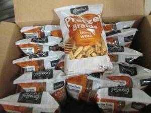case of 1610oz pretzel braids hone...