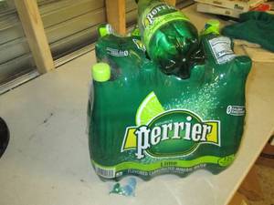 case of 1233.8floz  perrier lime f...