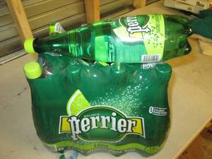 case of 1233.8floz  perrier lime f...