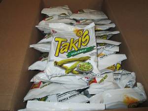 case of takis ghacamole 204oz bags...