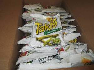 case of takis ghacamole 204oz bags...