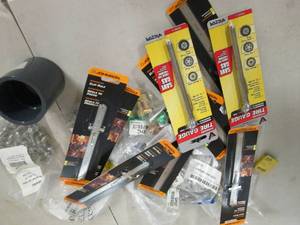 bot of tire gauges , johnson clip r...