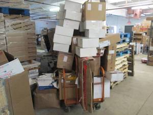 big lot of unclaimedunsold merchan...