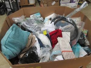 big pallet boxgaylord full of curt...