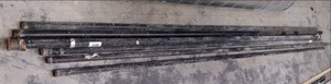 Threaded Metal Piping (1 & Larger) Some Do Have Fittings Attached See Photos