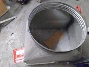 12 FO Straight NORK LOK Sheet Metal Connector