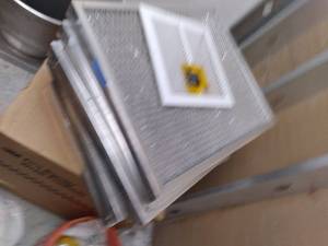 EZ Kleen Filters (20 X 25 X 2) & 10 X 10 Air Return Vent Cover In Plastic