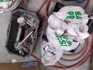 Tool Caddy With Threaded Pipe, & PV...