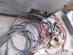 (2) Hoses & Tow Strap...