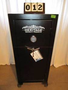 lot 12 image: Heritage 30 Gun Safe - Model HS3OULE