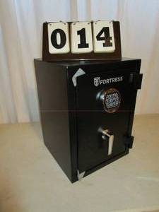lot 14 image: Fortress Personal Fireproof Safe - Model 50EAF