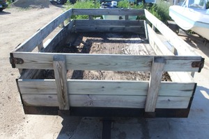 lot 69 image: Homemade Utility Trailer