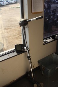 lot 44 image: 1986 Alumacraft Boat Trailer  Motor