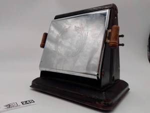 2 Antique Flip Open Toasters