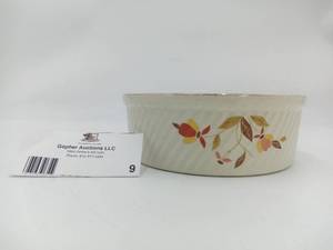 1950s Popular Vintage Halls Superior, Casserole Dish, Jewel Tea Dishes, Autumn Leaf Pattern