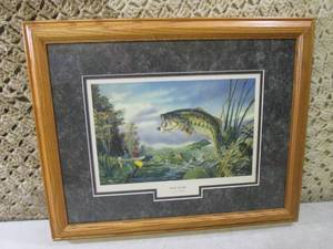 lot 40 image: (EC1) Framed Terry Doughty First S...